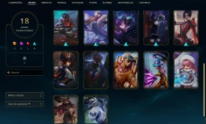 Conta Diamante 4. Criada em 2020. LVL 68. - League of Legends LOL