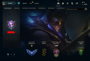 Conta Diamante 4. Criada em 2020. LVL 68. - League of Legends LOL