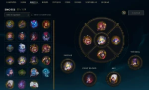 Conta Diamante 4. Criada em 2020. LVL 68. - League of Legends LOL