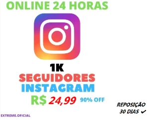 SEGUIDORES INSTAGRAM - O MELHOR - Redes Sociais