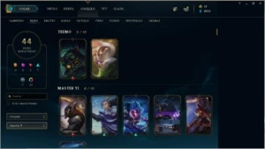 conta de lol - League of Legends