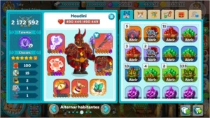 Hustle Castle Lv 100, T 11, 8 Conjuntos antigos - Impressão 3D e STL