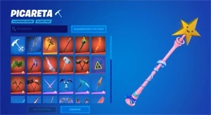 CONTA COM TRAVIS E 2.110 V-BUCKS - Fortnite