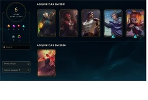 CONTA SMURF LOL PLATINA 3 MMR DIAMANTE - League of Legends