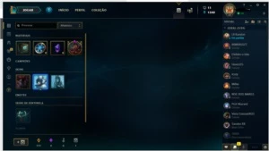 CONTA LOL GOLD 4 9 SKINS COM MUITOS CAMPEOES - League of Legends