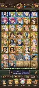 Conta upada 7DS(Seven deadly sins grand cross)