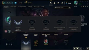 PROMOÇÃO Conta Prata 1 Smurf 54% Winrate 21K+ Essência Azul! - League of Legends LOL
