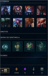 Conta League of Legends | Platina II | Skin Ultimate LOL