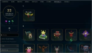Conta League of Legends, lvl 548 - 163 Skins LOL
