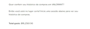 Conta Valorant Full Acesso R$2.560 Gastos *Valor Negociável*