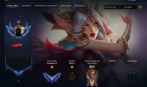 CONTA LOL DIAMANTE 4 + 75 SKINS (4 míticas, 11 lendarias) - League of Legends
