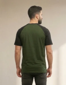 Camiseta Verde Âncora - Artesanato e Personalizados
