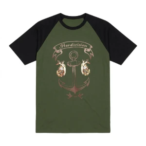 Camiseta Verde Âncora - Artesanato e Personalizados