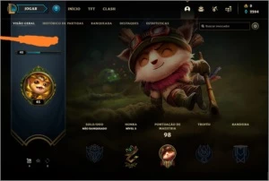 Conta League of legends LOL