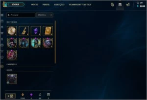 CONTA LEAGUE OF LEGENDS LOL