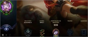 CONTA LEAGUE OF LEGENDS LOL