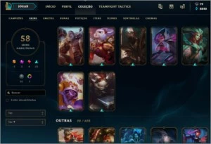 CONTA LEAGUE OF LEGENDS LOL