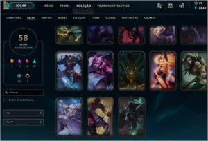 CONTA LEAGUE OF LEGENDS LOL