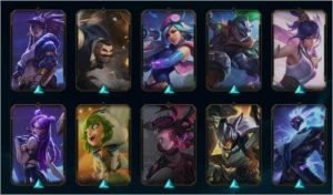 continha lol G1 TROFEU CLASH T1 ,E varias skinzinha - League of Legends