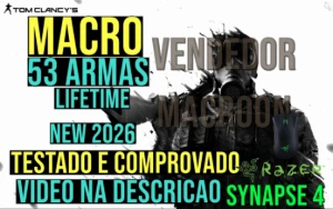 MACRO Tom Clancy's Rainbow Six - (VITALICIO) MOUSES RAZER