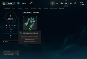 Prata 4 com 45 Champs e 18 Skins + 1 Fragmento