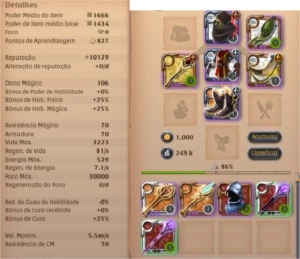 Conta Albion Online