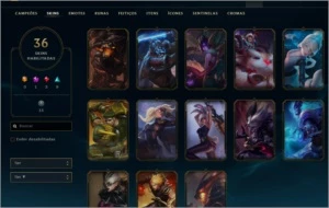 Vendo conta League of legends LOL