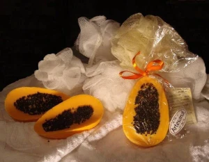 Fatia de Mamão Papaya - Artesanato e Personalizados