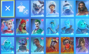 conta fortnite com muitas skins