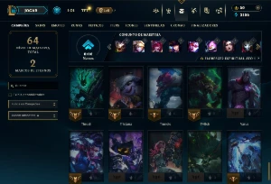 Conta LOL boa pra ADC - League of Legends