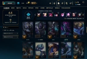 Conta LOL boa pra ADC