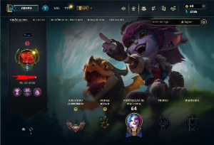 Conta LOL boa pra ADC - League of Legends
