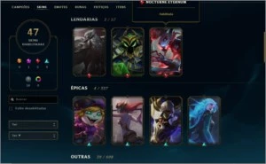 Conta smurf 85 champions - League of Legends LOL