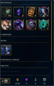 Conta smurf 85 champions - League of Legends LOL
