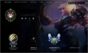 Conta lol diamante 5 com 54 skins - League of Legends