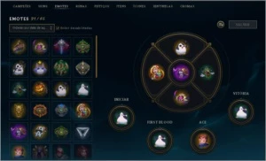 Conta lol diamante 5 com 54 skins - League of Legends