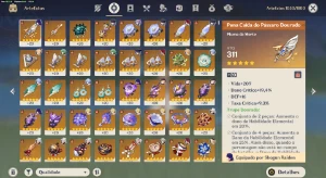 Genshin/AR59/ 18 Chars 5*/9 Armas 5* - Genshin Impact