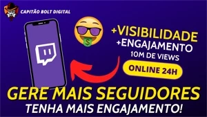 [Promoção] 1K Seguidores Twitch R$ 2,99 | Envio Imediato 🔥 - Redes Sociais