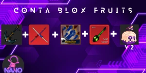 Conta Blox Fruits Com Shark Anchor!!! - Roblox