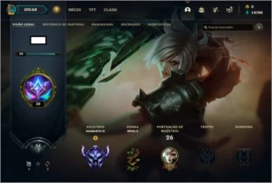 Conta D4 (MMR alto). Tem todos os dados de criação - League of Legends LOL