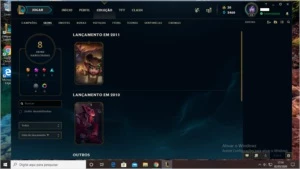 Conta Prata 4 I 8 SKINS I 38 CHAMPZ. - League of Legends LOL