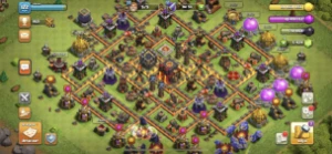 Clash of Clans cv 10 completo e 5500 gemas