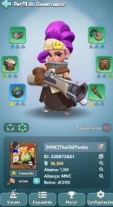 Conta Kingshots - Qg 25  - 17M Poder - No Clan Top 1 - Outros