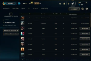 Ferro 2 com 22 Champs e 1 Skin ( SEM EMAIL CONFIRMADO ) - League of Legends LOL