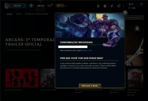 Ferro 2 com 22 Champs e 1 Skin ( SEM EMAIL CONFIRMADO ) - League of Legends LOL