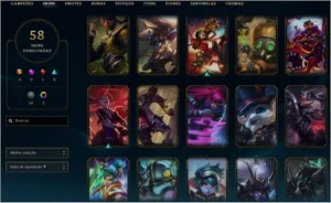 Vendo conta platina lol com email - League of Legends