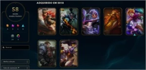 Vendo conta platina lol com email - League of Legends