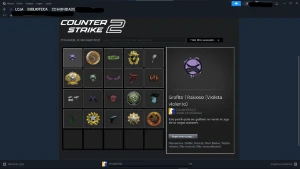 Counter-Strike 2 Prime Com Medalhas Raras E Antigas - Counter Strike CS