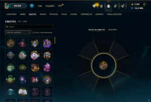 Mestre com 110 Champs e 51 Skins ( 625 PDL ) - League of Legends LOL