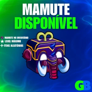 🐘 Mamute No Inventário + Level Máximo